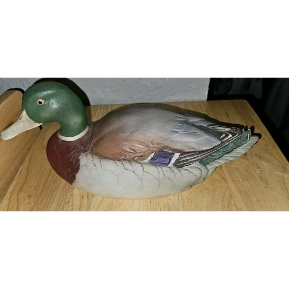 4 Lot Vtg: Porcelain Mallard Duck  Andrea by Sadek 1983 2‎ Picture Frames Flower